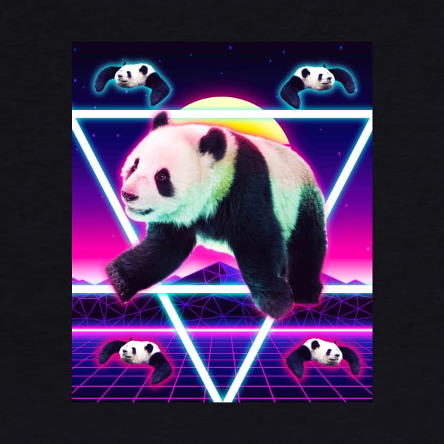 Panda Rave - Raving Panda by Random Galaxy